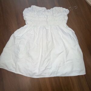 White strapped blouse